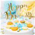 Déco gâteau "Happy birthday"