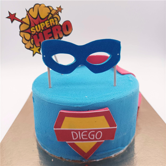 Gâteau "Super héros"