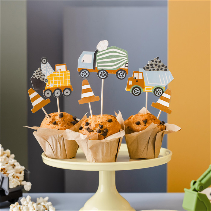 Déco gâteau "Camion"