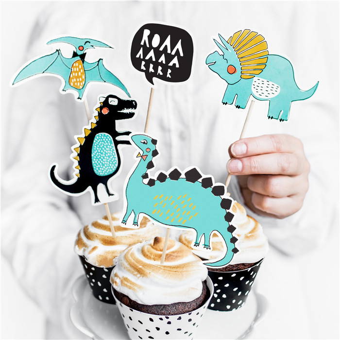 Déco gâteau "Dino"