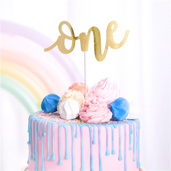 Déco gâteau "One"