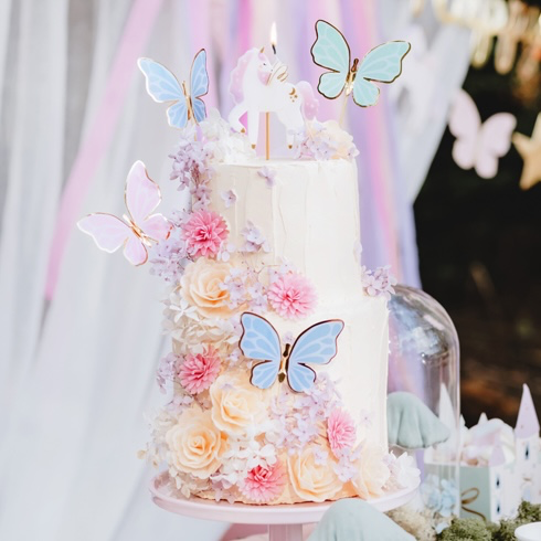 Déco gâteau "Papillon"