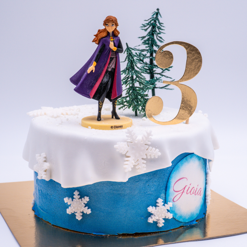 Gâteau "Reine des neiges"