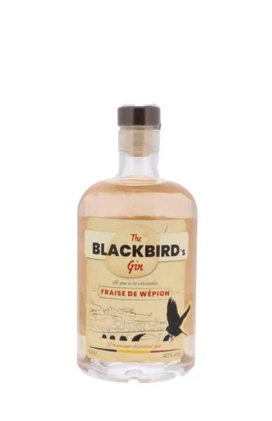 Gin Blackbird fraise de Wépion