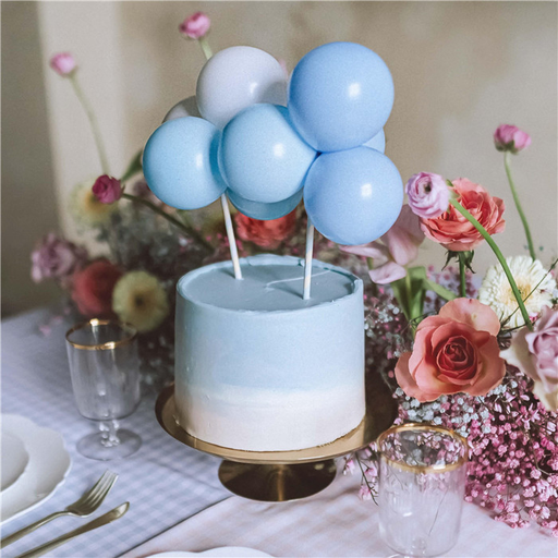 [CTBBL] Déco gâteau "Ballons bleus"